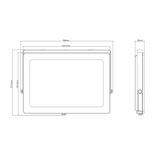 NAŚWIETLACZ LED HALOGEN LAMPA OPRAWA 200W 4000K zdjęcie 2
