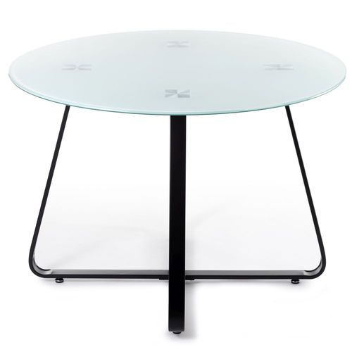 Stół okrągły Tika Black 110 cm na Arena.pl