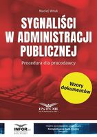 SYGNALIŚCI W ADMINISTRACJI PUBLICZNEJ MACIEJ WNUK