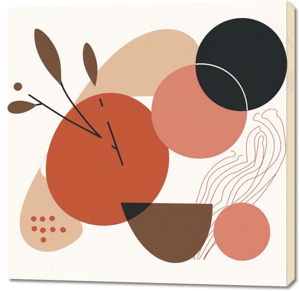 Obraz 100x100cm Szkic Warstw zdjęcie 1