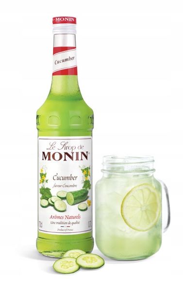 Syrop barmański MONIN CUCUMBER - ogórkowy 700 ml zdjęcie 1