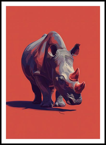 Plakat 64x90cm Marszujący Gigant zdjęcie 3