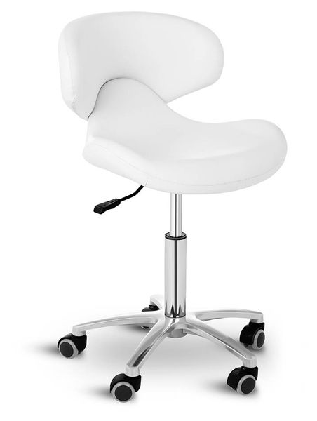 Krzesło kosmetyczne białe Physa Andria White na Arena.pl