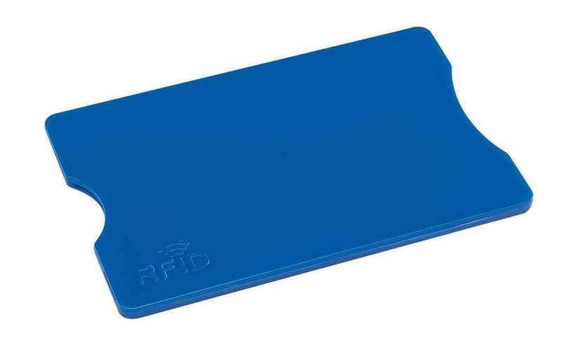 Etui na kartę kredytową PROTECTOR, niebieski zdjęcie 1