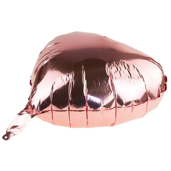 BALON FOLIOWY SERCE RÓŻOWE SERDUSZKO NA HEL zdjęcie 7