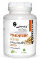 Aliness Panax Ginseng 400 mg Żeń-szeń koreański