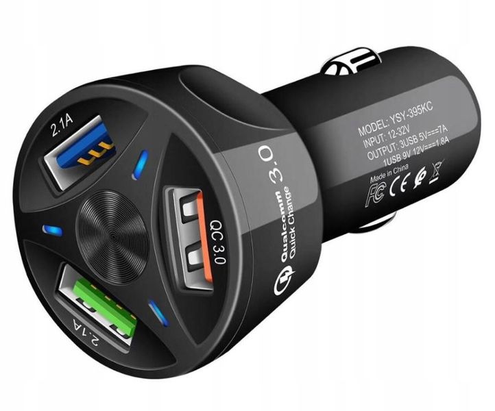 Ładowarka samochodowa USB Interlook 3100 mA zdjęcie 7