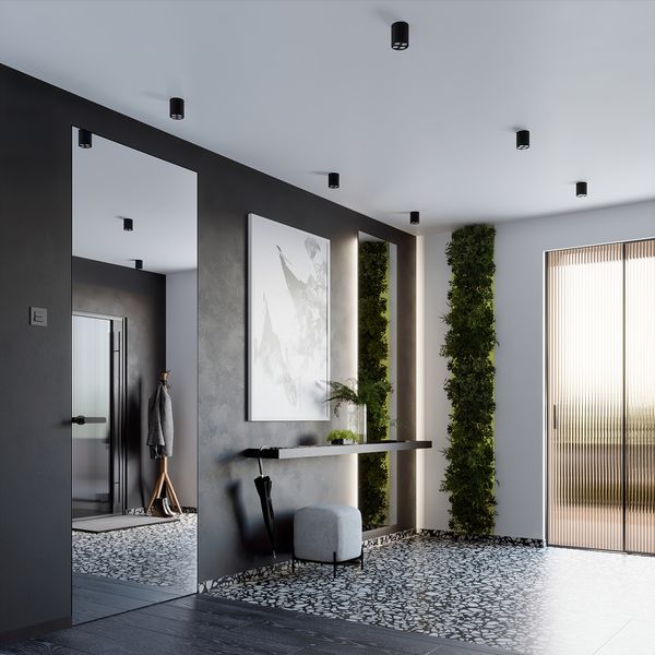 Plafon ZOE czarny LED zdjęcie 9