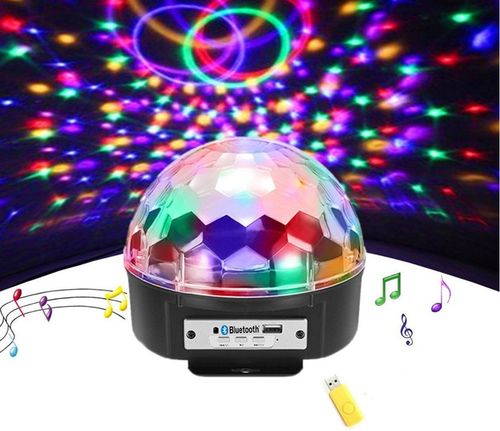 KULA DISCO DYSKOTEKOWA Bluetooth + PILOT, PENDRIVE na Arena.pl