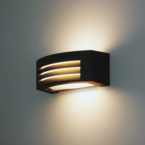 LAMPA ZEWNĘTRZNA ŚCIENNA ELEWACYJNA LED E27 na Arena.pl