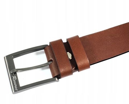 REVERSE Pasek męski SKÓRZANY pas do spodni BRZ 115 na Arena.pl