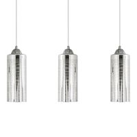 Jadalniana lampa wisząca 6754/3 8C nad stół chrom