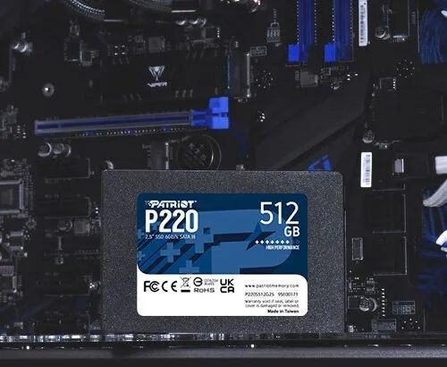 SSD PATRIOT P220 512GB SATA3 2,5" na Arena.pl