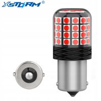 ŻARÓWKA P21W LED CZERWONA STOPU CAN BA15S XSTORM