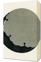 Obraz 30x50cm Moon, Bijutsukai Japoński Vintage do Salonu