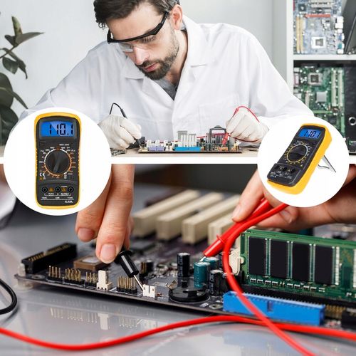 Lutownica ZESTAW NARZĘDZI DO LUTOWANIA 40 ELEMENTÓW MULTIMETR 6 GROTÓW CYNA na Arena.pl