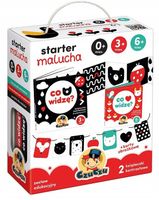 CzuCzu Starter Malucha Co Widzę Karty Kontrastowe 0-3-6 mies. 62312