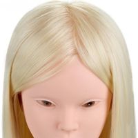 GŁÓWKA FRYZJERSKA DO CZESANIA GŁOWA TRENINGOWA STATYW GRZEBIENIE BLOND
