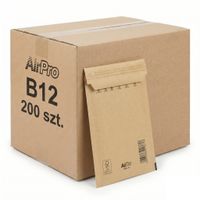 Koperty bąbelkowe ochrona przesyłek PREMIUM brązowe AirPro B12 200 szt.