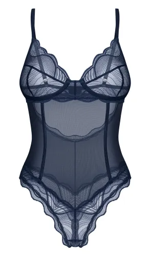 obsessive nightly blue body m/l połprzezroczyste koronka regulowane na Arena.pl
