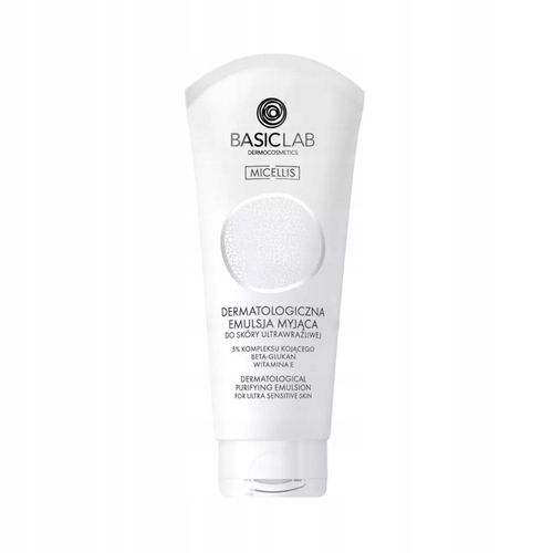 DERMATOLOGICZNA EMULSJA MYJĄCA DO SKÓRY WRAŻLIWEJ BasicLab MICELLIS 100ml na Arena.pl