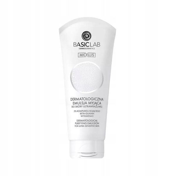 DERMATOLOGICZNA EMULSJA MYJĄCA DO SKÓRY WRAŻLIWEJ BasicLab MICELLIS 100ml zdjęcie 5