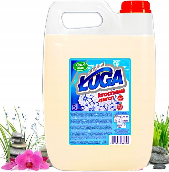 Krochmal Syntetyczny Ługa 5L Gold Drop zdjęcie 1