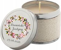 Świeczki z personalizacją upominek na wieczór panieński zapachowe prezent