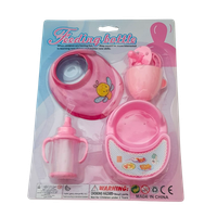 Akcesoria dla lalek Bobas magiczna butelka + smoczek 5elem. Adar