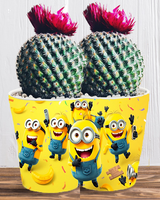 Doniczka do kwiatów/roślin - Minionki i Gru