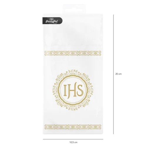 Serwetki Komunijne IHS do sztućceów na Arena.pl