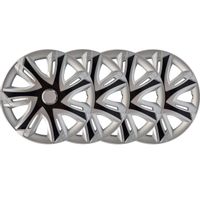 4x Kołpaki 15 NRM SUPERNOVA BC SILVER BLACK SPORT