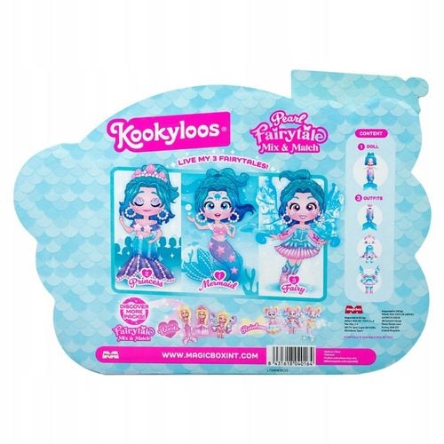 KookyLoos lalka laleczka Pearl Fairytale Mix & Match syrenka wróżka nowość na Arena.pl