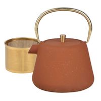 zaparzacz żeliwny imbryk 1l z filtrem kinghoff kh-1934