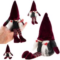 ŚWIĄTECZNY SKRZAT POD CHOINKĘ KRASNAL GNOM MIKOŁAJ