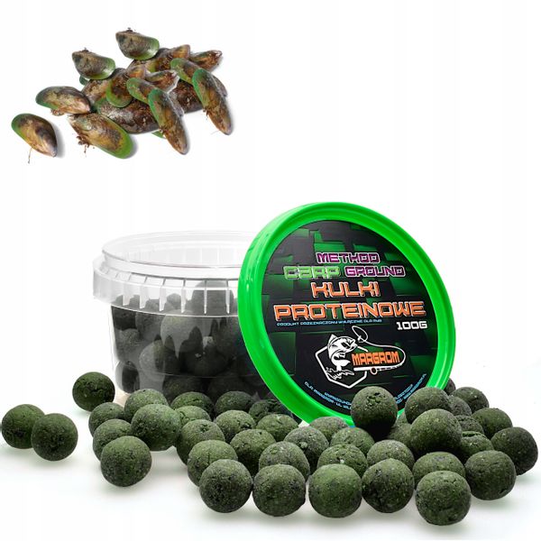 KULKI PROTEINOWE MARGROM 16mm 100g GLM zdjęcie 1