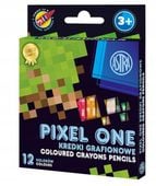 kredki grafionowe pixel one 12 kolorów 8198
