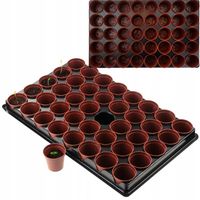 DONICZKI PRODUKCYJNE multiplaty DO ROZSAD WYSIEWU SADZONEK 40SZT +