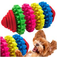 Zabawka gumowa dla psa, gryzak dentystyczny 9,5 cm kolorowy