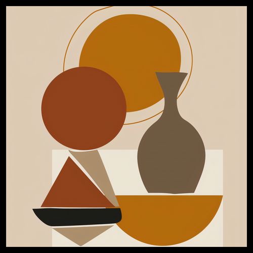 Plakat 40x40cm Geometryczna Utrata na Arena.pl