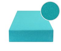 Prześcieradło Z Gumką 180X200 Frotte Turkus