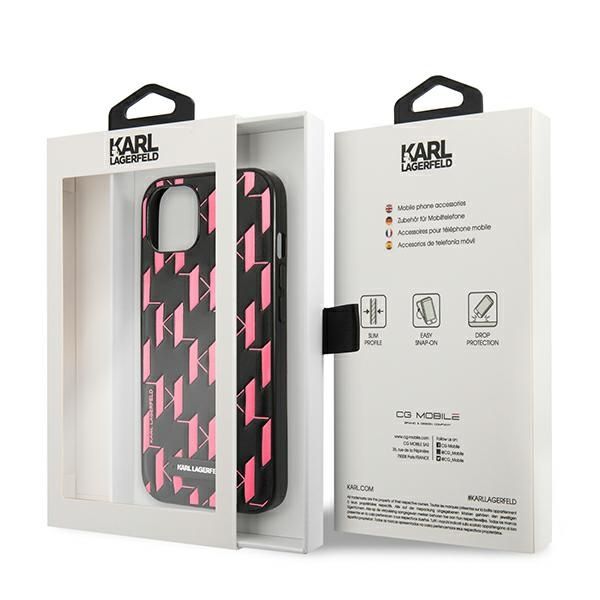 Etui Karl Lagerfeld do iPhone 13 mini, Różowy zdjęcie 8