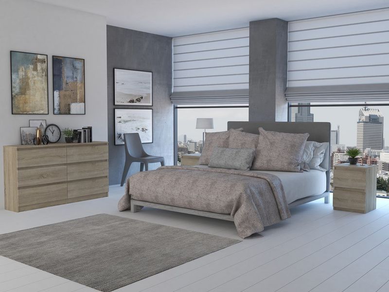 KOMODA MALWA M6 140 - DĄB SONOMA zdjęcie 5