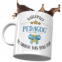 Kubek Dla Pedagoga Najlepszy Pedagog Prezent Z Nadrukiem Ze Zdjęciem