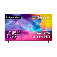 Telewizor Kruger&Matz 65" UHD Google TV 5.0  DVB-T2/T/C  H.265  HEVC