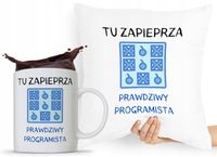 Zestaw Poduszka Kubek Dla Technika Informatyka Z Nadrukiem Ze Zdjęciem