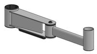 Ergonomic Solutions SP2, 400mm Elbow Arm, -BLACK-