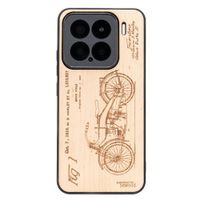 Drewniane Etui Bewood do Xiaomi 15  HARLEY PATENT ANIEGRE