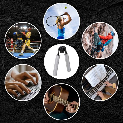 Ściskacz Do Rąk Ćwiczeń Dłoni Chwytu Opór 45Kg Rehabilitacji Moc na Arena.pl