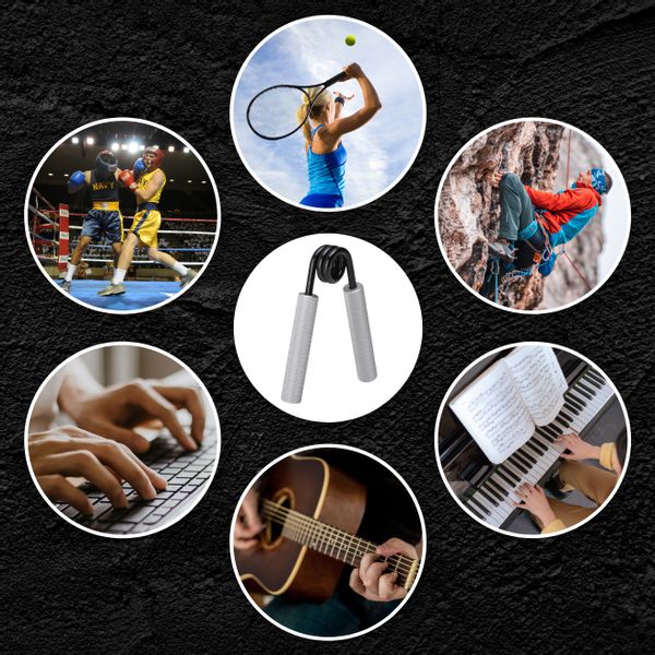 Ściskacz Do Rąk Ćwiczeń Dłoni Chwytu Opór 45Kg Rehabilitacji Moc zdjęcie 8